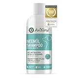 AniForte Neemöl Shampoo für Hunde 500ml - Hundeshampoo gegen Juckreiz, Milben, Flöhe, Zecken, Hautfreundlich, Pflegend & leicht...