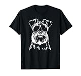 Zwergschnauzer cool Hund Hunde Geschenk Hunde T-Shirt
