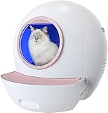 ELS PET Selbstreinigende Katzentoilette: Katzenklo Extra-Groß Automatische Katzentoilette Mit Sicherer Alert & Smart Health...
