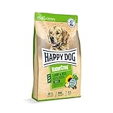 Happy Dog 60528 – NaturCroq Lamm & Reis – Trockenfutter mit heimischen Kräutern für ausgewachsene Hunde – 4 kg Inhalt