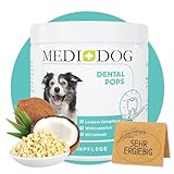 MEDIDOG Dental Pops – 250 g – natürliche Zahnpflege für Hunde – gegen Maulgeruch – Zahnreinigung ohne Chemie
