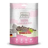 MjAMjAM - Premium Katzensnack - Snackbag - kulinarischer Wildlachs, 1er Pack (1 x 125 g), naturbelassen ganz ohne synthetische...