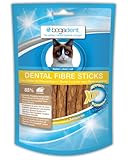 bogar, Bogadent Dental Sticks für Katzen, Katzen-Zahnpflege, Katzensnacks zur Förderung des Kauens und der Verdauung, Kaustangen...