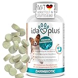 Ida Plus Darmbiotic – Probiotika zur Darmsanierung für den Hund - Darmflora aufbauen nach Durchfall - gesunde aktive...